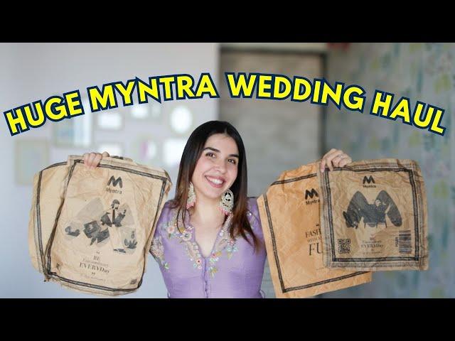 Huge Indian wear haul From Myntra  | Wedding season kurta sets  | Heli Ved | #HELIkarajKUMAR