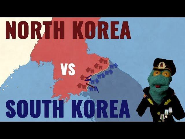 Which Korea has a stronger army? Can North Korea conquer the South?