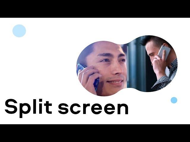 How to make a SPLIT-SCREEN VIDEO | video editing (Tutorial 2020)