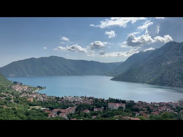 Cotor`s bay videoreview, view from Risan Bay