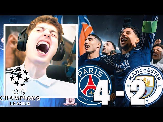 DAVOO XENEIZE REACCIONA Y OPINA DE PARIS SG 4 MANCHESTER CITY 2 | ¿EL CITY QUEDO ELIMINADO?