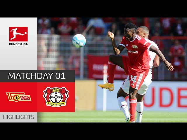 Union Berlin - Bayer 04 Leverkusen 1-1 | Highlights | Matchday 1 – Bundesliga 2021/22