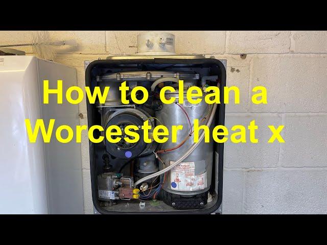 CLEANING A WORCESTER JUNIOR HEAT CELL, how to service a Worcester  24i junior including strip down.