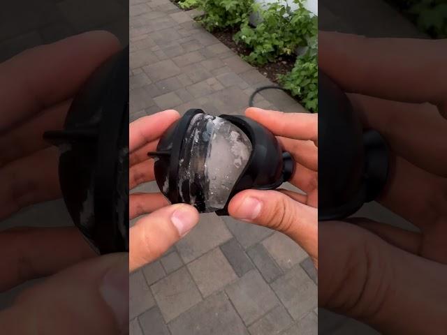 Black rare earth magnet test