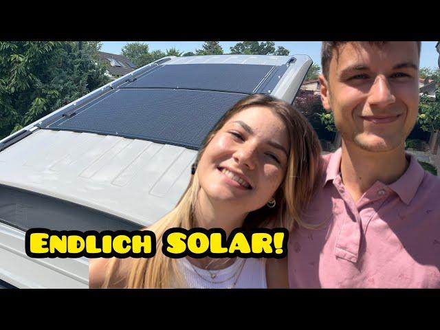 Endlich AUTARK reisen  neue SOLARANLAGE von CALIFAKTUR für VW T5 T6 T6.1 California Campervan 