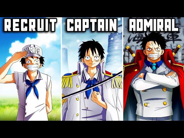 What Would Happen If Luffy Became A Marine?