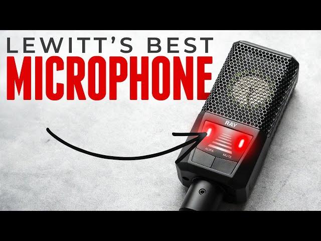 Lewitt RAY: Autofocus Condenser Microphone with FRICKIN' LASERS