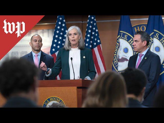 WATCH: House Republicans, Democrats hold news conferences