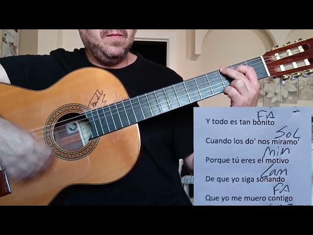 BONITO. DEMARCO FLAMENCO. MUY FACIL ACORDES GUITARRA