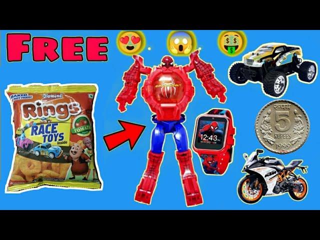 #shorts#ytshort, Rings with free toys inside only in 5 rupees unboxing and review in hindi