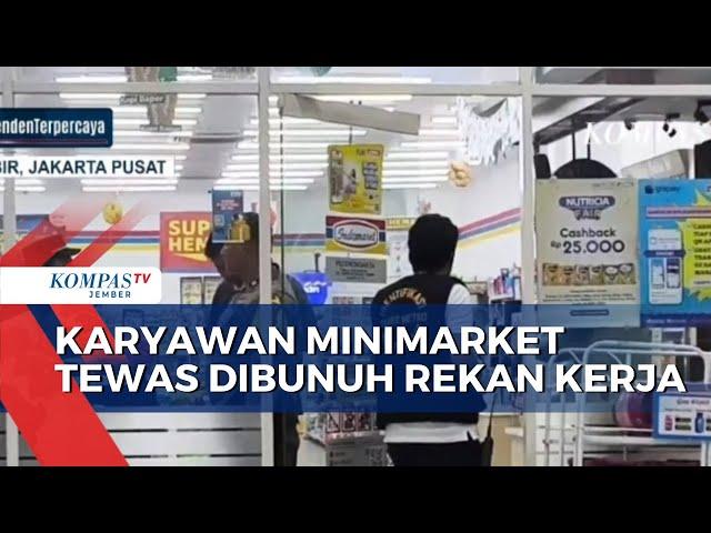 Karyawan Minimarket Tewas Dibunuh Rekan Kerja