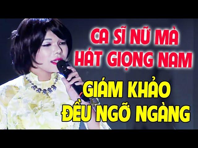 Ca Sĩ Nữ mà HÁT GIỌNG NAM TRẦM khiến GK ĐỀU NGỠ NGÀNG vì HAY ĐỈNH CAO