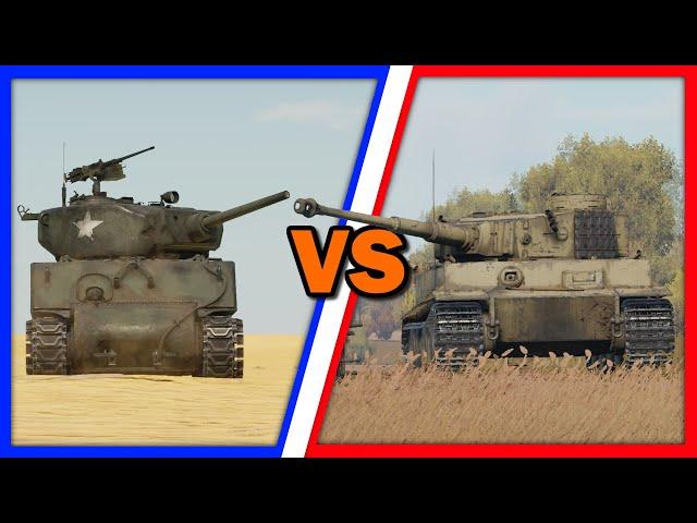 Does The Sherman Jumbo Beat the Tiger 1 In War Thunder?