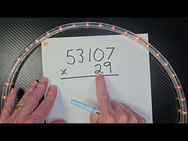 5-Digit by 2-Digit Multiplication Math - How to Multiply a BIG Number