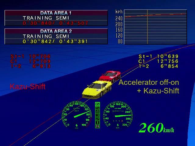 F355 Challenge - Semi AT - best acceleration 3 (Kazu-Shift 2)