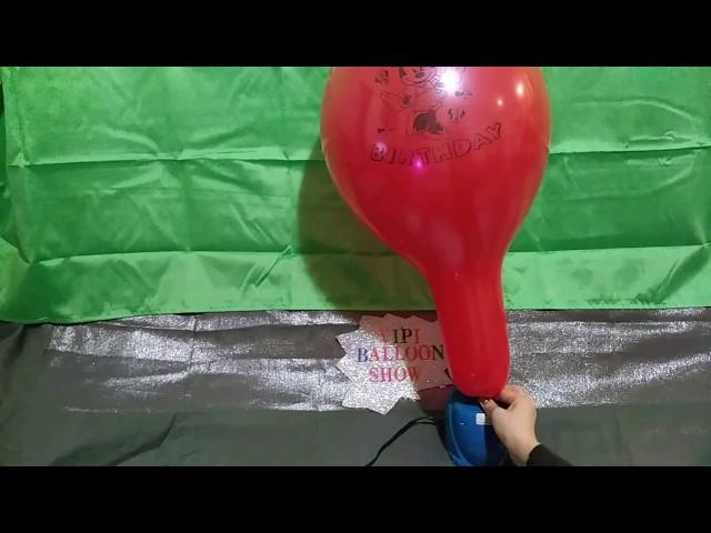 MINNIE MOUSE HAPPY BIRTHDAY BALLOONS PUMP TO POP!