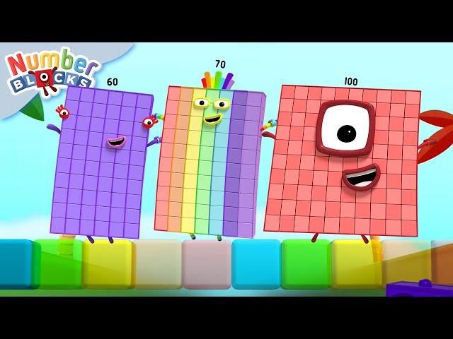 Numberblocks and Pattern Palace RETURN!  | Fun Math Cartoons for Kids | Learn to Count