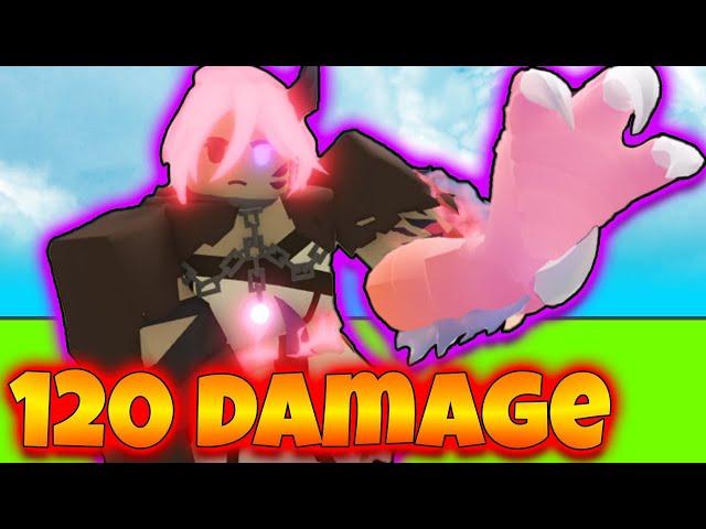 I broke Prismatic Kaida with 120 dmg per hit - Roblox Bedwars