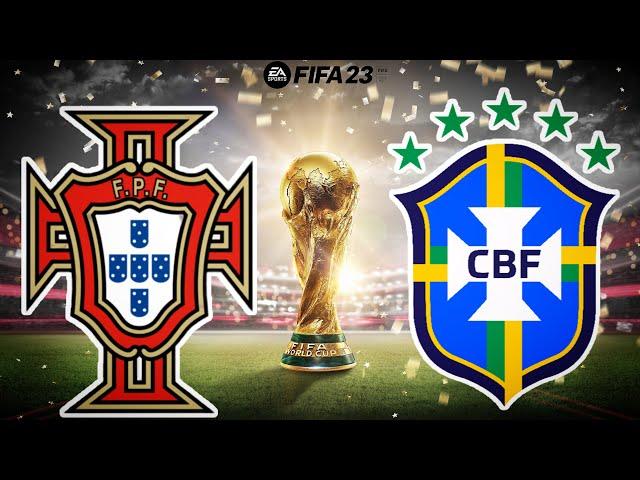 BRASIL X PORTUGAL - FIFA 23 - COPA DO MUNDO FINAL