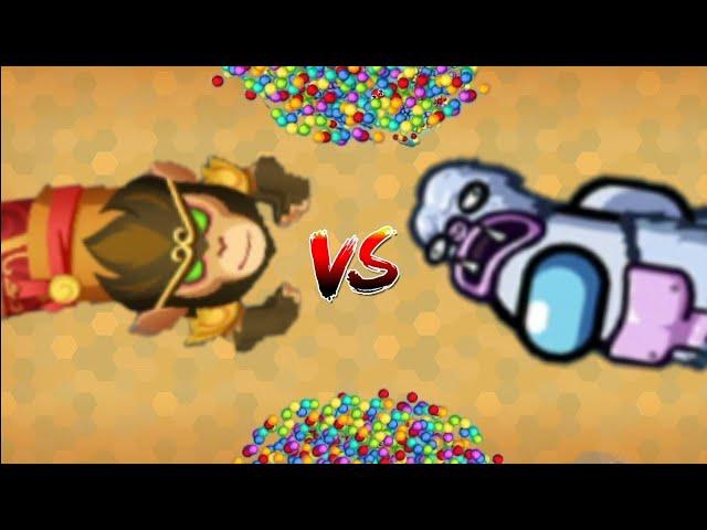 Sun Wukong Boss Vs Yeti Crewmate Boss! Snake. Io