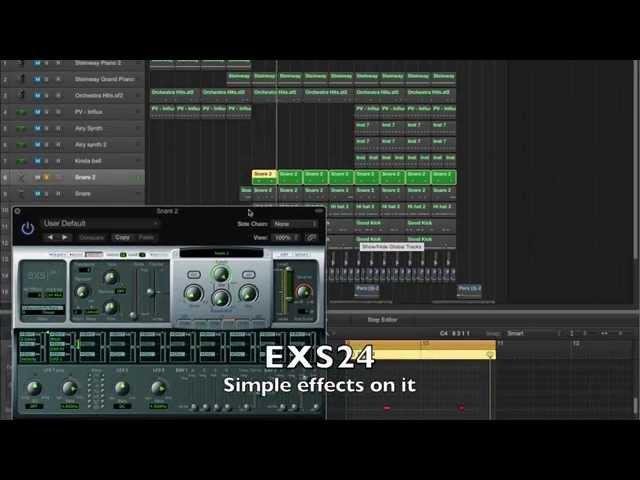 Logic Pro X basic trap beat tutorial