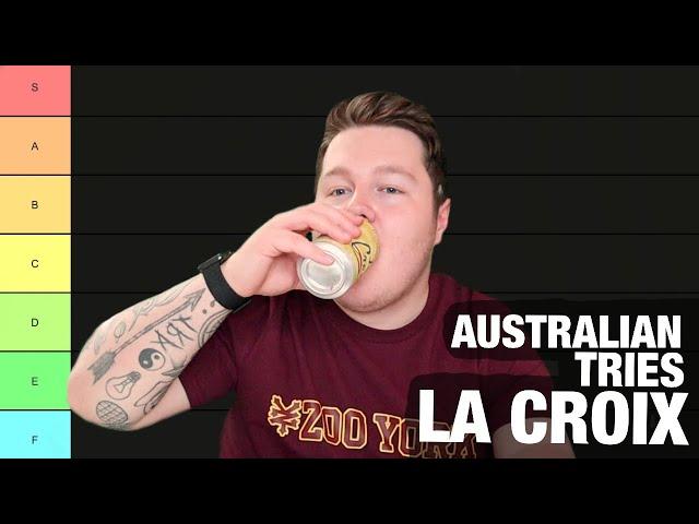 Australian Tries La Croix - Tier List