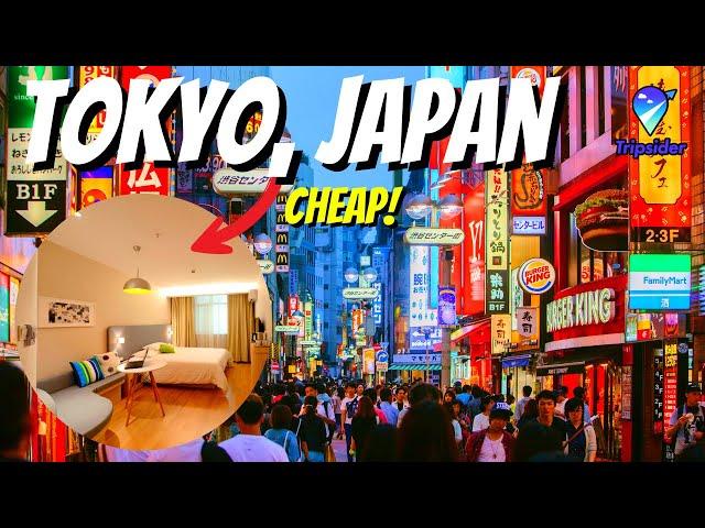 TOP 10 CHEAPEST YET COOLEST HOTELS IN TOKYO, JAPAN | TRAVEL VLOG