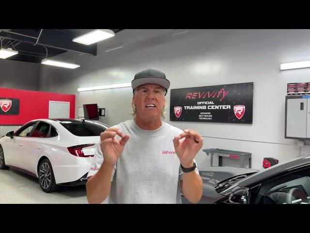 Mel Craig from Detailing Pros & Revivify America Explains Revivify Self Heal Nano Coatings (Short)