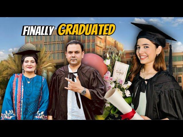 Finally Graduated‍|Degree Milne par Ghar waloun ka Reaction|Convocation Day|Sistrology