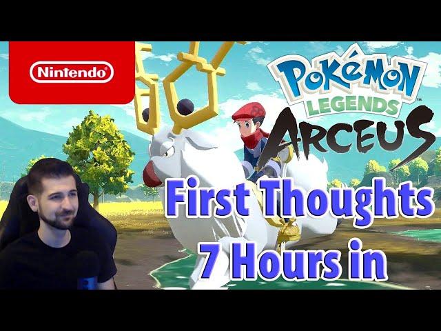 Pokemon Legends Arceus First Thoughts 7 Hours in Review