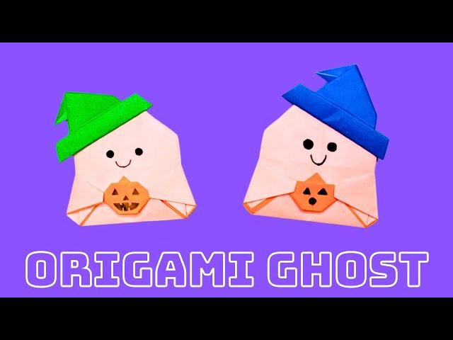 Origami Ghost | Halloween Origami