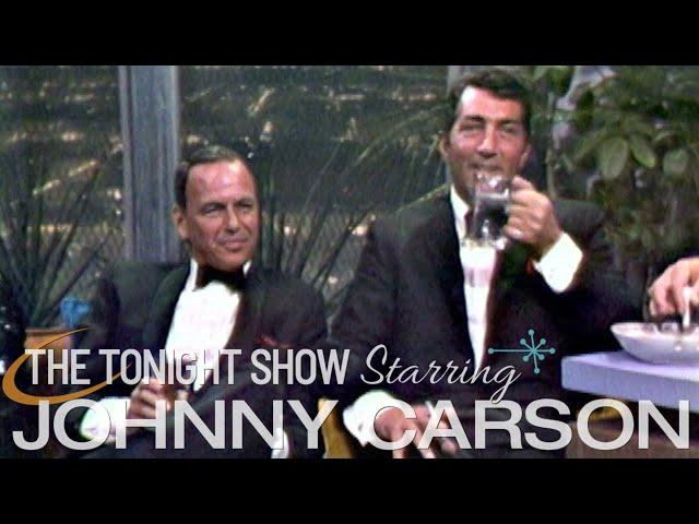 Frank Sinatra and Dean Martin - Joey Bishop Guest Host | Carson Tonight Show