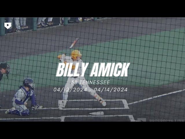 3B Billy Amick, Tennessee - April 12-14, 2024