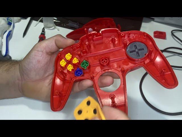 Should of Worn Gloves while Restoring this Neglected N64 Controller