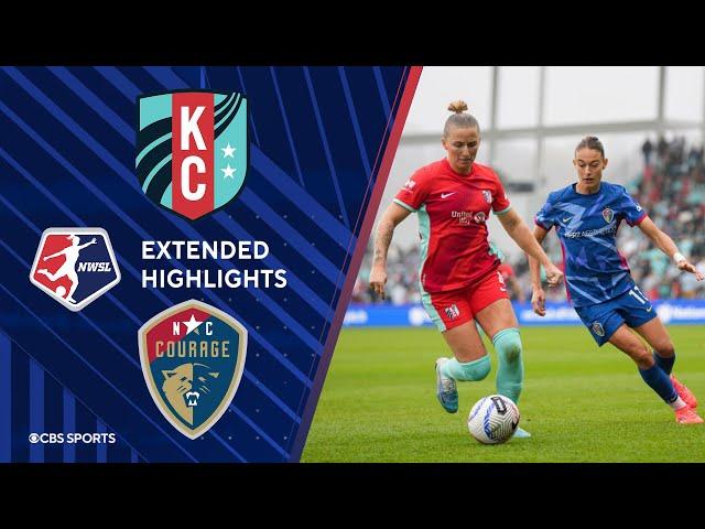 Kansas City Current vs. North Carolina Courage: Extended Highlights | NWSL | Attacking Third