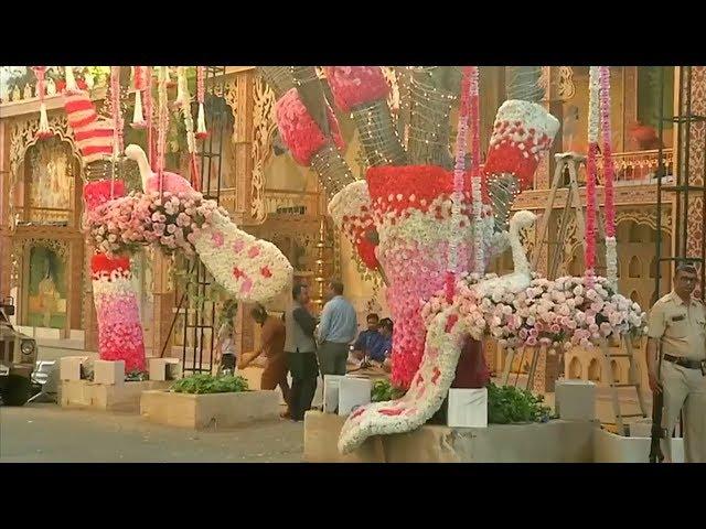 Akash Ambani - Shloka Mehta's Grand Wedding Decoration At Antilia