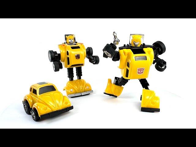 What An Upgrade!!! Transformers Missing Link G1 Bumblebee TAKARA Tomy Chefatron Review Bumble