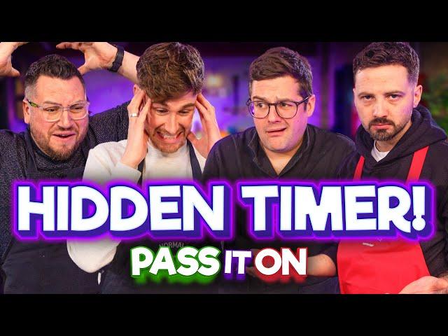 "HIDDEN TIMER" Recipe Relay Challenge | Pass It On S3 E16