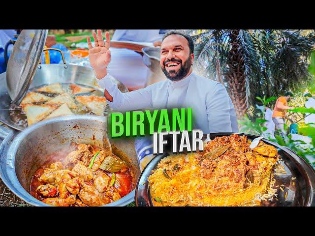 Cooking Biryani & Iftar  in the Blessed Garden of Madina 