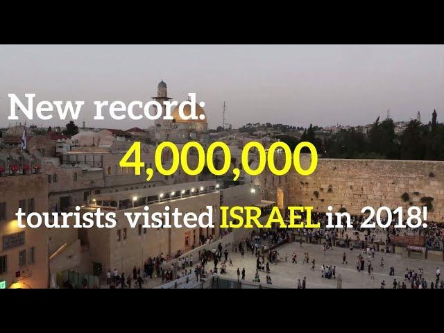 2018 Sets New Record in Tourism to Israel