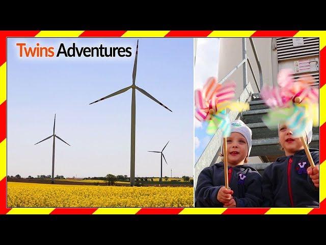 WINDMILL FOR KIDS | WIND FARM |  WIND TURBINE FOR KIDS