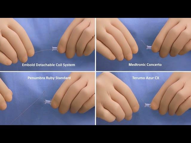 EMBOLD™ Detachable Coil System: Kinkless Performance vs Other Coils