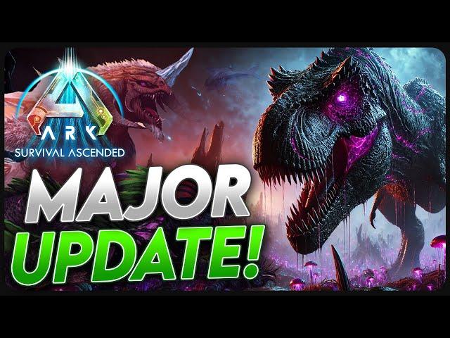 I did NOT Expect This! MAJOR Update for Ark Survival Ascended!