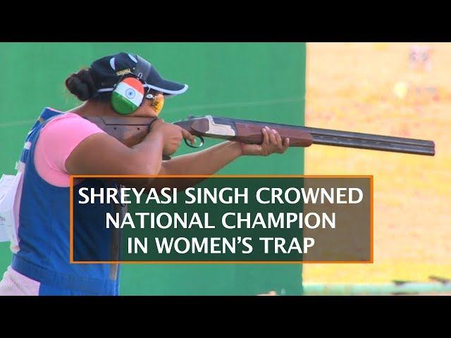 SHREYASI SINGH CROWNED NATIONAL CHAMPION IN WOMEN’S TRAP