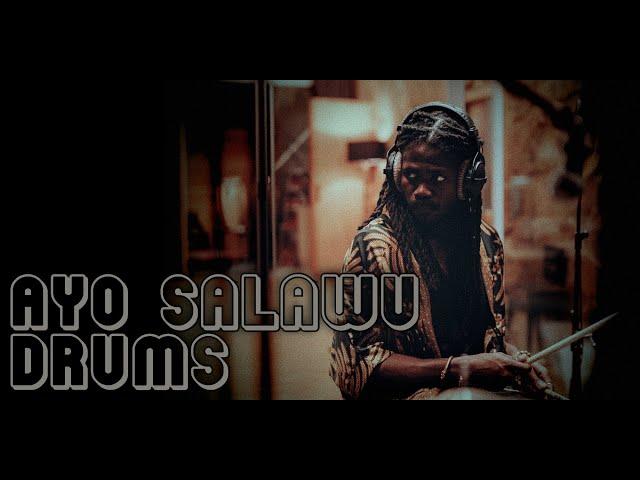 Ayo Salawu Drums - Recording a Sample Pack with DrumDrops