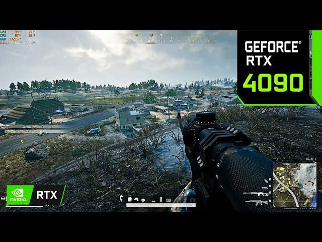 PUBG : RTX 4090 - i9 14900K ( 4K Max Settings )