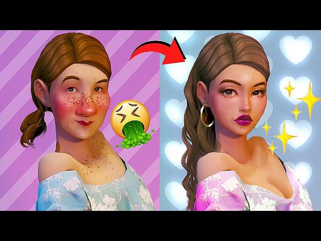 I FACETUNED myself  and this is what happened... SIMS 4 STORY