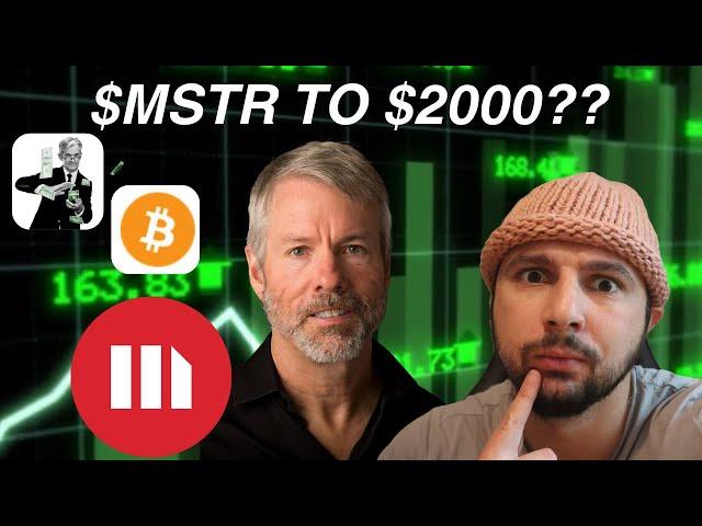 Microstrategy and Bitcoin Going INSANE! Price Predictions for MSTR and BTC