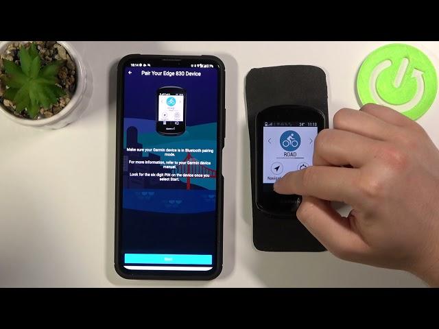 How to Pair GARMIN Edge 830 with Smartphone Using Garmin Connect App - Add Edge 830 to Connect App