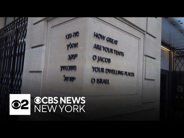NYC synagogue vandalized in latest antisemitic incident in the city